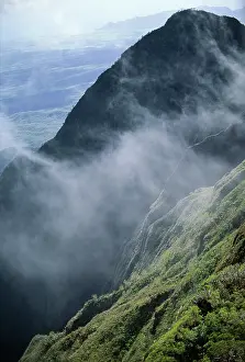 Kauai: Mount Waialeale in Kauai, Hawaii