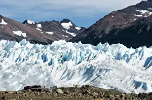 Moreno: Mountain Camp Site by Perito Moreno glacier
