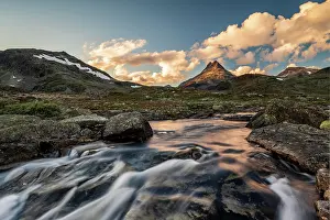 Jotunheimen: Mountain landscape in Jotunheimen National Park