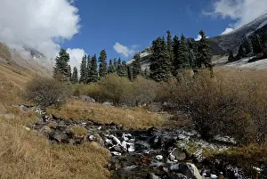 Kazakhstan: Mountain landscape, Tienschan