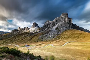 Giau: Mountain massif, Passo di Giau, Dolomites, Italy