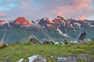 Gro Glockner: Mountain panorama Groiglockner High Alpine Road