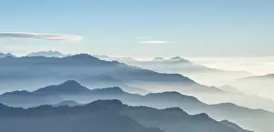Nantou: Mountain ranges in the Hehuanshan Mountains, Nantou
