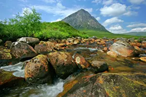 Etive: Mountain scenery - Buachaille Etive Mor and Coupal