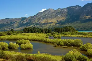 Aspiring: Mountain Scenery - Dart River Valley and surrounding
