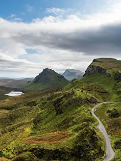 Landslide: Mountain scenery, Quiraing landslip, Isle of Skye