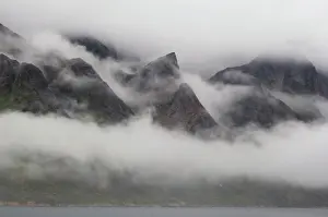 Conserve: Mountains in fog, Prince Christian Sound