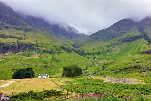 050818: Mountains in Glen Coe in the Scottish Highlands, Scotland