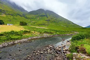 050818: Mountains in Glen Coe in the Scottish Highlands, Scotland