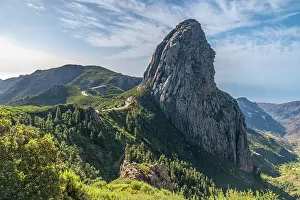 Canary: Mountains landscape from Mirador de los Roques in