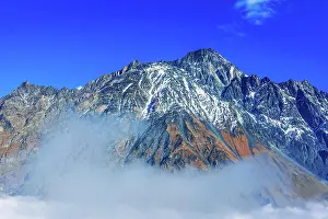 Chain: Mountains over Stepantsminda formerly Kazbegi in