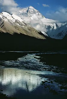 Tibet: Mt. Everest and Rongbuk Glacier, Tibet