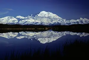 Martin Grosnick: Mt. McKinley (Denali) from Reflection Pond, Denali