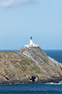 Stack: Muckle Flugga with lighthouse, Hermaness