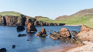 Secluded: Muckle Roe, famous for the red pristine