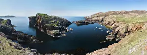 Secluded: Muckle Roe, View over Swarbacks Minn towards