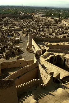 Iran: Mud brick fortress and abandoned town dating from