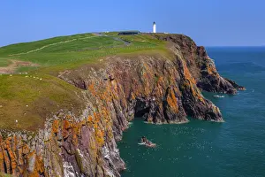 Wigtownshire: Mull of Galloway - coastal scenery including Mull