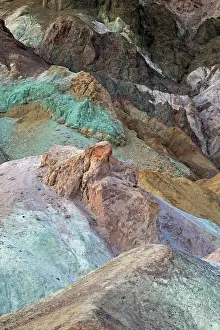 Artist: The multi-hued volcanic and sedimentary hills of