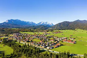 Wetterstein: Municipality of Kr&, x2e82f9a6; Wetterstein range