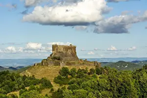 Hilltop: Murol castle, Auvergne Volcanoes Natural Park, Puy