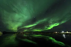 Renato Granieri: Myvatn Lake at night with Northern Lights / Aurora