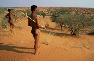 Acacias: Namibia - 2 Kung Bushmen / San in the Kalahari