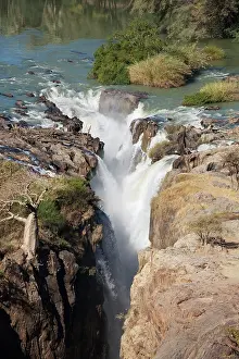 Angola: Namibia - At the beautiful Epupa Falls the Kunene