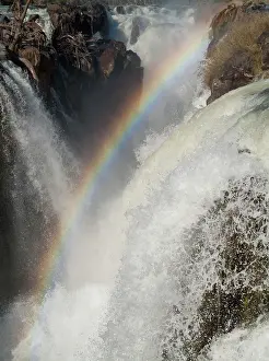 Angola: Namibia - At the beautiful Epupa Falls the Kunene