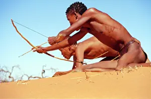 Bushmen: Namibia - bushmen hunting