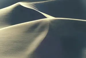 Grains: Namibia, Namib Desert, Sand dunes at sunset