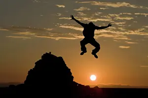 Joyful: Namibia, Namib Naukluft National Park, Silhouette