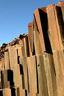 Columnar: Namibia - Organ Pipe Rock Formation, columnar structure