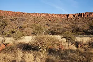 Waterberg: Namibia - The red sandstone rocks of the Waterberg