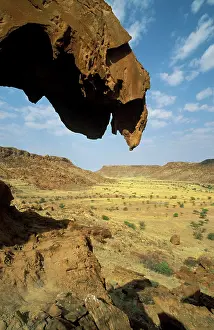 Twyfelfontein: Namibia - Sandstone rock formation at Twyfelfontein