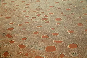 Terrain: Namibia, Sossusvlei. Aerial view of fairy