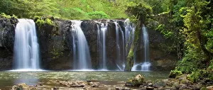 Tiered: Nandroya Falls - lower part of this beautiful two-tiered
