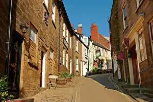 Alleys: Narrow street of the historic fishing village of
