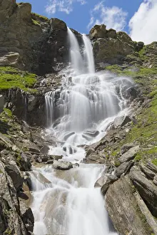 Hohe: Nassfeld waterfall at Hohe Tauern National Park