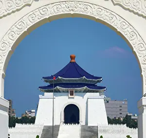 Square: National Chiang Kai-Shek Memorial Hall, Taipei, Taiwan