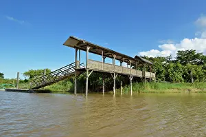 Pontoon: National Nature Wetland Reserve Kaw-Roura