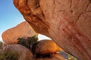 Haney: Native American pictographs at Council Rocks in