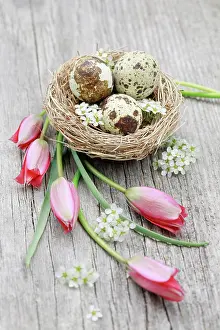 Board: Natural Easter Decoration