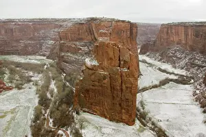 Muerto: The Navajo Fortress, a prominent rock face that