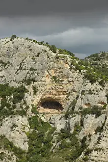 Sicily: Necropolis, gorge, Cavagrande del Cassibile, Sicily