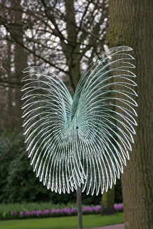 Connie: Netherlands, Keukenhoff, Gardens, sculpture