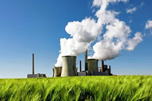 Coal: Neurath lignite-fired power plant in the Rhenish