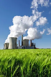 Coal: Neurath lignite-fired power plant in the Rhenish