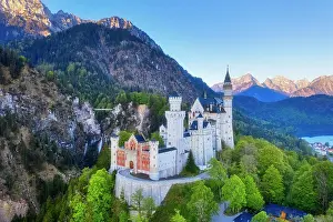 Fairytale: Neuschwanstein Castle, Marienbracke, near Schwangau