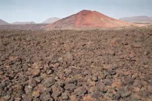 Canaries: New lava around red hill at los hervideros - near El Golfo